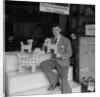 'Chap with Cigarette Packet Dogs' by Manx Press Pictures