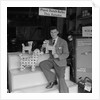 'Chap with Cigarette Packet Dogs' by Manx Press Pictures