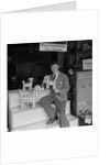 'Chap with Cigarette Packet Dogs' by Manx Press Pictures