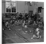 Toy trains, Foxdale School by Manx Press Pictures
