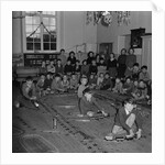 Toy trains, Foxdale School by Manx Press Pictures