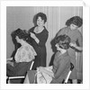 Hairdressing demonstration, Fort Anne by Manx Press Pictures