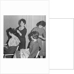 Hairdressing demonstration, Fort Anne by Manx Press Pictures