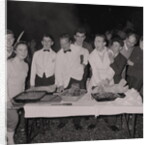 Belle Vue hotel beach barbeque, Port Erin by Manx Press Pictures