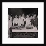 Belle Vue hotel beach barbeque, Port Erin by Manx Press Pictures