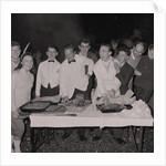 Belle Vue hotel beach barbeque, Port Erin by Manx Press Pictures