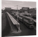 Double-decker buses and bus station, Douglas by Manx Press Pictures