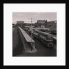 Double-decker buses and bus station, Douglas by Manx Press Pictures