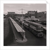 Double-decker buses and bus station, Douglas by Manx Press Pictures