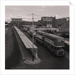 Double-decker buses and bus station, Douglas by Manx Press Pictures