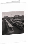 Double-decker buses and bus station, Douglas by Manx Press Pictures