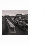Double-decker buses and bus station, Douglas by Manx Press Pictures