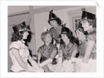 Drum majorettes by Manx Press Pictures