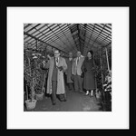 Lieutenant Governor Sir Ronald Herbert Garvey at Hotchkiss Nurseries by Manx Press Pictures