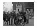 Peveril Easter Motorcycle Trial start by Manx Press Pictures