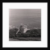 Mermaid on the rocks at Port Soderick by Manx Press Pictures