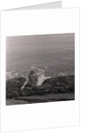 Mermaid on the rocks at Port Soderick by Manx Press Pictures