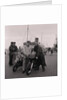 Manx Grand Prix motorcycles arrive, Douglas Pier by Manx Press Pictures