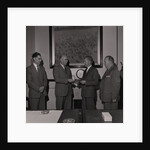 TV All Stars Cheque to Chief Constable at Tourist Board by Manx Press Pictures