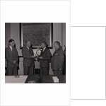 TV All Stars Cheque to Chief Constable at Tourist Board by Manx Press Pictures