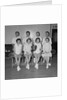 Men and women badminton teams at holiday camp, Isle of Man by Manx Press Pictures