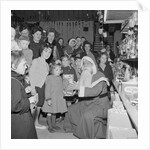 Father Christmas at the Co-op, Isle of Man by Manx Press Pictures