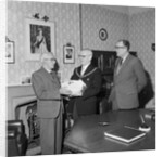 Cake presentation by the Mayor, Isle of Man by Manx Press Pictures