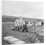 McArd excavator at work, Isle of Man by Manx Press Pictures