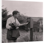 Terry Cringle on the Calf of Man by Manx Press Pictures