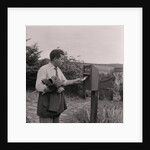 Terry Cringle on the Calf of Man by Manx Press Pictures