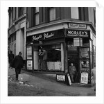 Morley's shop window 'blown in', Douglas by Manx Press Pictures