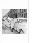 'Straight from the Horses Mouth', asdvertisement for Central Motors, Athol Street, Douglas by Manx Press Pictures