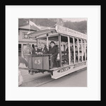 R.T.B.I. President starts horse tram service at Derby Castle by Manx Press Pictures