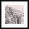 The Rolling Stones land at Ronaldsway Airport by Manx Press Pictures