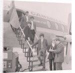 The Rolling Stones land at Ronaldsway Airport by Manx Press Pictures