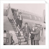 The Rolling Stones land at Ronaldsway Airport by Manx Press Pictures