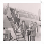 The Rolling Stones land at Ronaldsway Airport by Manx Press Pictures