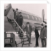 The Rolling Stones land at Ronaldsway Airport by Manx Press Pictures