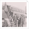 The Rolling Stones land at Ronaldsway Airport by Manx Press Pictures