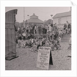 Punch and Judy on Douglas beach by Manx Press Pictures