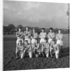 Men's football team, Cup Final, New Year's Day, Isle of Man by Manx Press Pictures