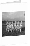 Men's football team, Cup Final, New Year's Day, Isle of Man by Manx Press Pictures