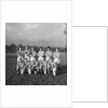 Men's football team, Cup Final, New Year's Day, Isle of Man by Manx Press Pictures