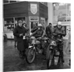 Peveril motorcycle scramble, New Year's Day, Isle of Man by Manx Press Pictures