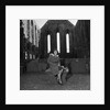 Bride at Peel Castle by Manx Press Pictures