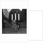 Bride at Peel Castle by Manx Press Pictures