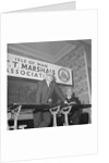 Harold Daniel addresses Isle of Man TT Marshals Association by Manx Press Pictures