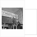 Harold Daniel addresses Isle of Man TT Marshals Association by Manx Press Pictures