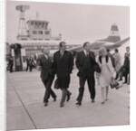 Sean Connery at Ronaldsway Airport by Manx Press Pictures