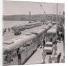 Oddfellows in coaches on Douglas Promenade by Manx Press Pictures